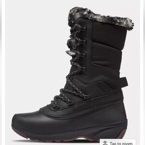 $179 The North Face Shellista IV Waterproof Snow winter boots women size 5.5